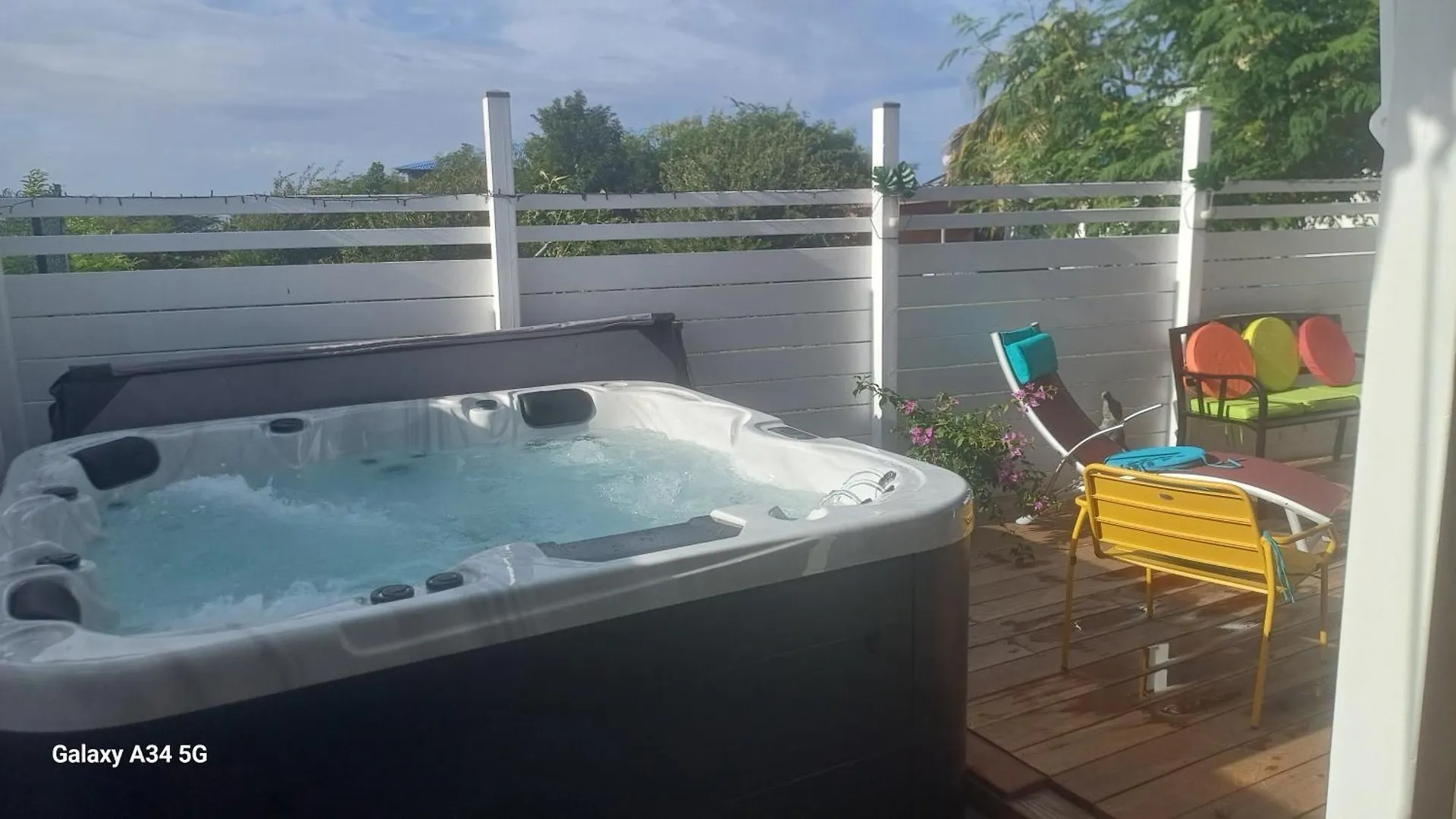Gite Capra Pomme Surette Spa Bouillante Guadeloupe